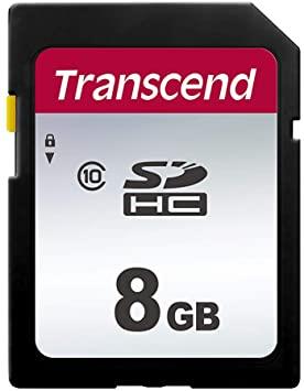 MEMORY SDHC 8GB C10/TS8GSDC300S TRANSCEND  TS8GSDC300S 760557842774