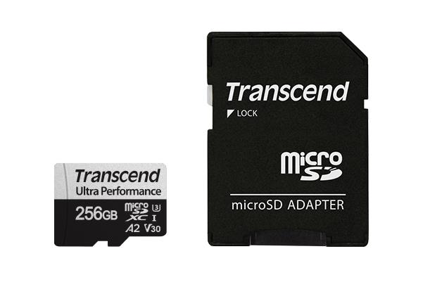 MEMORY MICRO SDXC 256GB W/A/UHS-I TS256GUSD340S TRANSCEND  TS256GUSD340S 760557849605