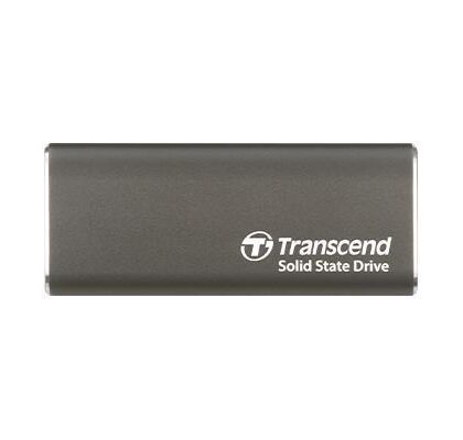 External SSD TRANSCEND ESD265C 500GB USB-C 3D NAND Write speed 950 MBytes/sec Read speed 1050 MBytes/sec TS500GESD265C  TS500GESD265C 760557864431