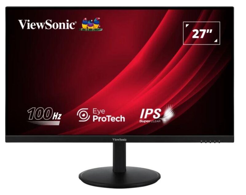 LCD Monitor VIEWSONIC VG2709-2K-MHD-2 27" 2560x1440 16:9 100Hz 4 ms Speakers Colour Black VG2709-2K-MHD-2  VG2709-2K-MHD-2 766907027136