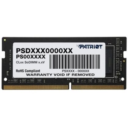 NB MEMORY 8GB PC25600 DDR4/PSD48G320081S PATRIOT  PSD48G320081S 814914027196