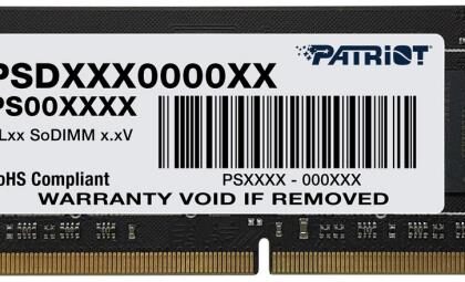 NB MEMORY 32GB PC25600 DDR4/PSD432G32002S PATRIOT  PSD432G32002S 814914027233