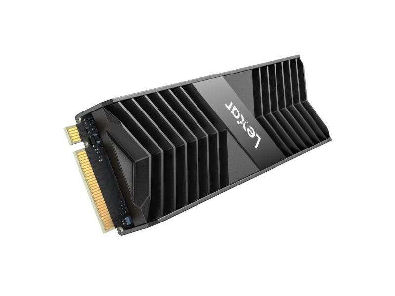 SSD LEXAR NM800PRO 2TB Heatsink M.2 PCIe Gen4 NVMe 3D TLC Write speed 6500 MBytes/sec Read speed 7500 MBytes/sec TBW 2000 TB MTBF 1500000 hours LNM800P002T-RN8NG  LNM800P002T-RN8NG 843367128655