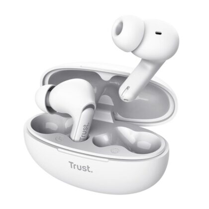 HEADSET EARBUDS YAVI BT ENC/WHITE 25172 TRUST  25172 8713439251722