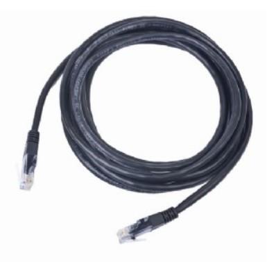 PATCH CABLE CAT5E UTP 5M/BLACK PP12-5M/BK GEMBIRD  PP12-5M/BK 8716309038652