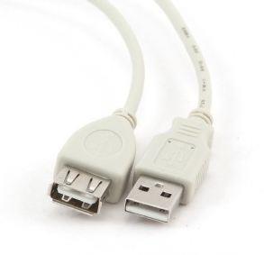 CABLE USB2 EXTENSION AM-AF/CC-USB2-AMAF-75CM/300 GEMBIRD  CC-USB2-AMAF-75CM/300 8716309039178