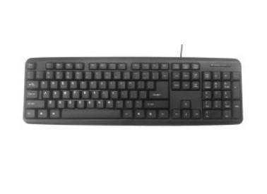 KEYBOARD STANDART USB ENG/BLACK KB-U-103 GEMBIRD  KB-U-103 8716309083980