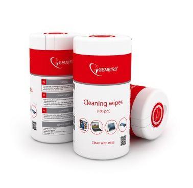 CLEANING WIPES 100PCS/CK-WW100-01 GEMBIRD  CK-WW100-01 8716309085694