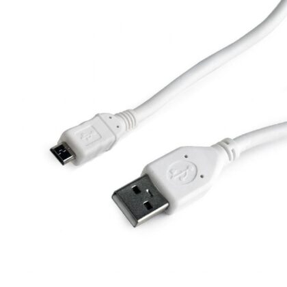 CABLE USB2 TO MICRO-USB 3M/CCP-MUSB2-AMBM-W-10 GEMBIRD  CCP-MUSB2-AMBM-W-10 8716309099363