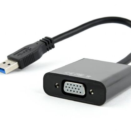 I/O ADAPTER USB3 TO VGA/BLIST AB-U3M-VGAF-01 GEMBIRD  AB-U3M-VGAF-01 8716309100175