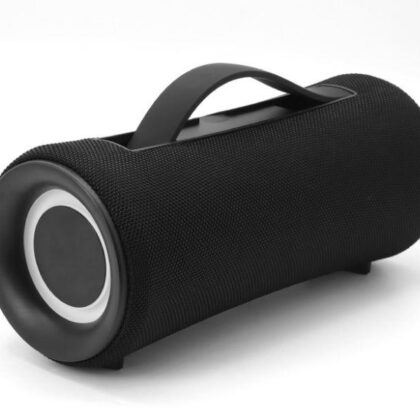 Portable Speaker GEMBIRD Black Wireless 1xUSB-C SPK-BT-LED-04  SPK-BT-LED-04 8716309130455