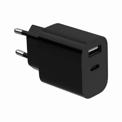 CHARGER USB UNIVERSAL BLACK/2P TA-UC-2AC12-01-BK GEMBIRD  TA-UC-2AC12-01-BK 8716309130547