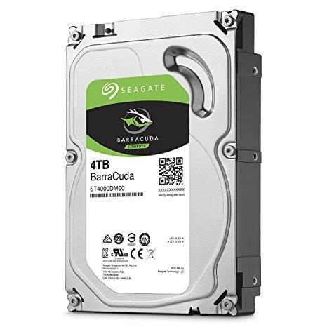 HDD SEAGATE Barracuda 4TB SATA 3.0 256 MB 5400 rpm Discs/Heads 2/4 3,5″ ST4000DM004  ST4000DM004 8719706002981