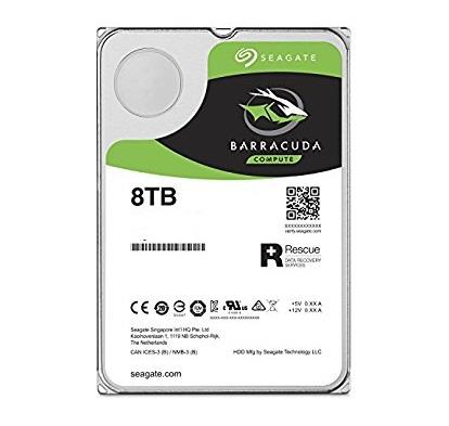 HDD SEAGATE Barracuda 8TB SATA 3.0 256 MB 5400 rpm Discs/Heads 4/8 3,5″ ST8000DM004  ST8000DM004 8719706003766