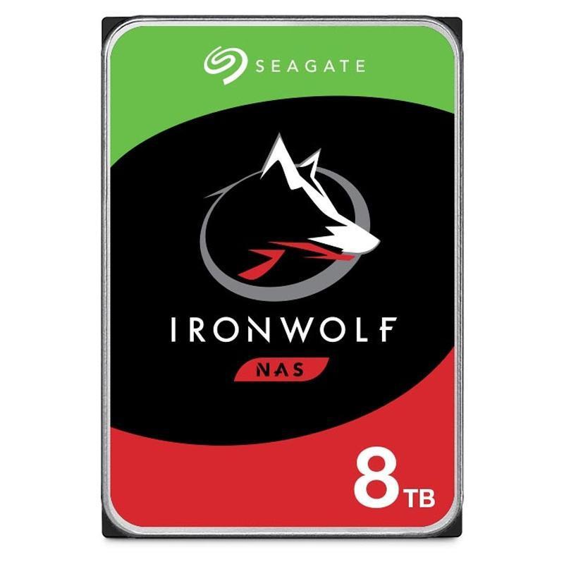 HDD SEAGATE IronWolf 8TB SATA 3.0 256 MB 7200 rpm Discs/Heads 5/10 3,5″ ST8000VN004  ST8000VN004 8719706009812