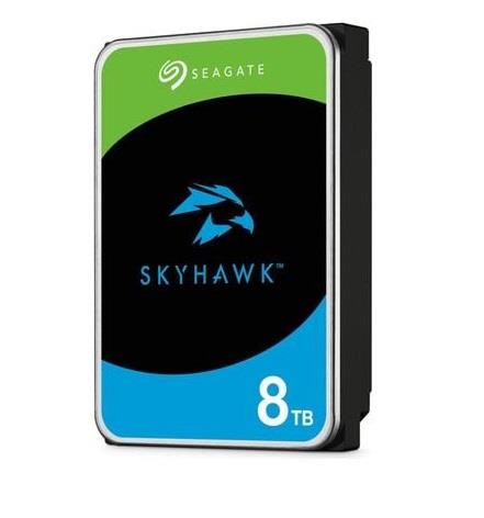 HDD SEAGATE SkyHawk 8TB SATA 256 MB 5400 rpm Discs/Heads 4/8 3,5″ ST8000VX010  ST8000VX010 8719706028325