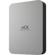 External HDD LACIE Mobile Drive Secure STLR4000400 4TB USB-C USB 3.2 Colour Space Gray STLR4000400  STLR4000400 8719706043595