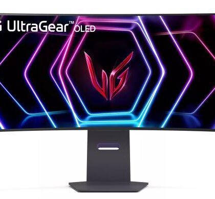 Monitor LG 39GS95QE-B 39" Gaming/Curved/21 : 9 Panel OLED 3440x1440 21:9 240Hz Matte 0.03 ms Swivel Height adjustable Tilt Colour Black 39GS95QE-B  39GS95QE-B 8806084809438