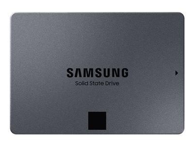 SSD SAMSUNG 870 QVO 2TB SATA 3.0 Write speed 530 MBytes/sec Read speed 560 MBytes/sec TBW 720 TB MTBF 1500000 hours MZ-77Q2T0BW  MZ-77Q2T0BW 8806090396007