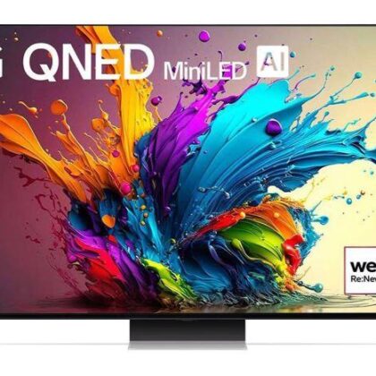 TV Set LG 65" 4K/Smart 3840x2160 Wireless LAN Bluetooth webOS 65QNED91T3A  65QNED91T3A 8806091957603