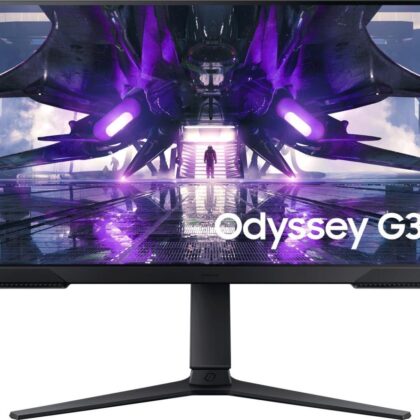 LCD Monitor SAMSUNG LS24AG322NUXEN 24" Gaming Panel VA 1920x1080 16:9 165 Hz Matte 1 ms Swivel Pivot Height adjustable Tilt Colour Black LS24AG322NUXEN  LS24AG322NUXEN 8806092802124