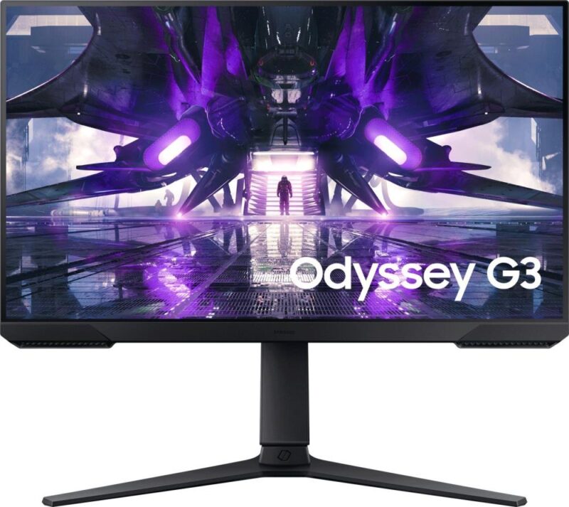 LCD Monitor SAMSUNG LS24AG322NUXEN 24" Gaming Panel VA 1920x1080 16:9 165 Hz Matte 1 ms Swivel Pivot Height adjustable Tilt Colour Black LS24AG322NUXEN  LS24AG322NUXEN 8806092802124