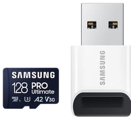 MEMORY MICRO SDXC 128GB/W/READER MB-MY128SB/WW SAMSUNG  MB-MY128SB/WW 8806094957235