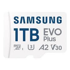 MEMORY MICRO SDXC EVO+ 1TB/V30 W/A MB-MC1T0SA/EU SAMSUNG  MB-MC1T0SA/EU 8806095385112