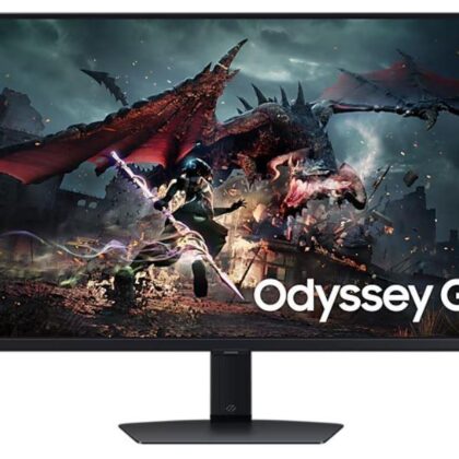 LCD Monitor SAMSUNG 27" Gaming Panel IPS 2560x1440 16:9 180Hz 1 ms Swivel Pivot Height adjustable Tilt Colour Black LS27DG500EUXEN  LS27DG500EUXEN 8806095412535