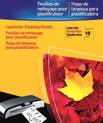 LAMINATOR ACC CLEANING SHEET/10PCS 5320604 FELLOWES  5320604 043859522163