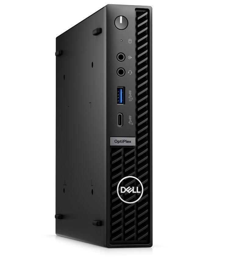 PC DELL OptiPlex Plus 7010 Business Micro CPU Core i5 i5-13500T 1600 MHz RAM 8GB DDR5 SSD 256GB Graphics card Intel UHD Graphics 770 Integrated EST Windows 11 Pro Included Accessories Dell Optical Mouse-MS116 - Black