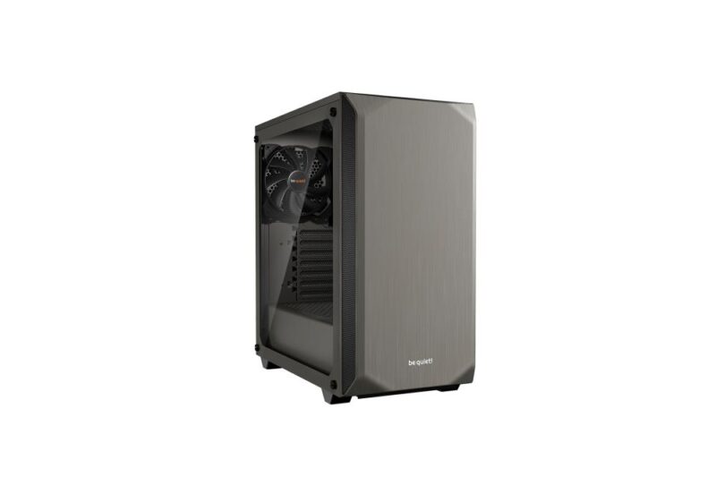 Case BE QUIET Pure Base 500 Window Gray MidiTower Not included ATX MicroATX MiniITX Colour Grey BGW36  BGW36 4260052187814