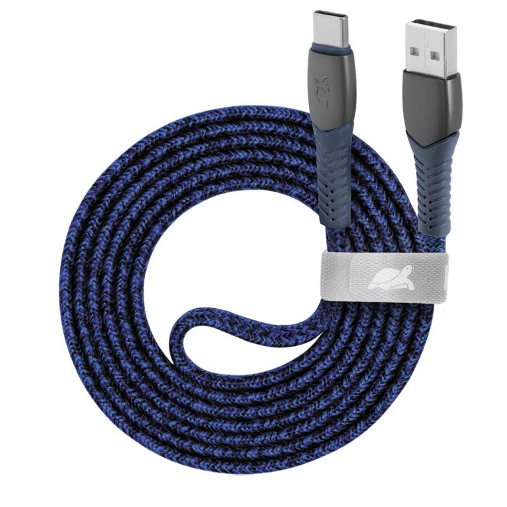 CABLE USB-C TO USB2.0 1.2M/BLUE PS6102 BL12 RIVACASE  PS6102BL12 4260403575963