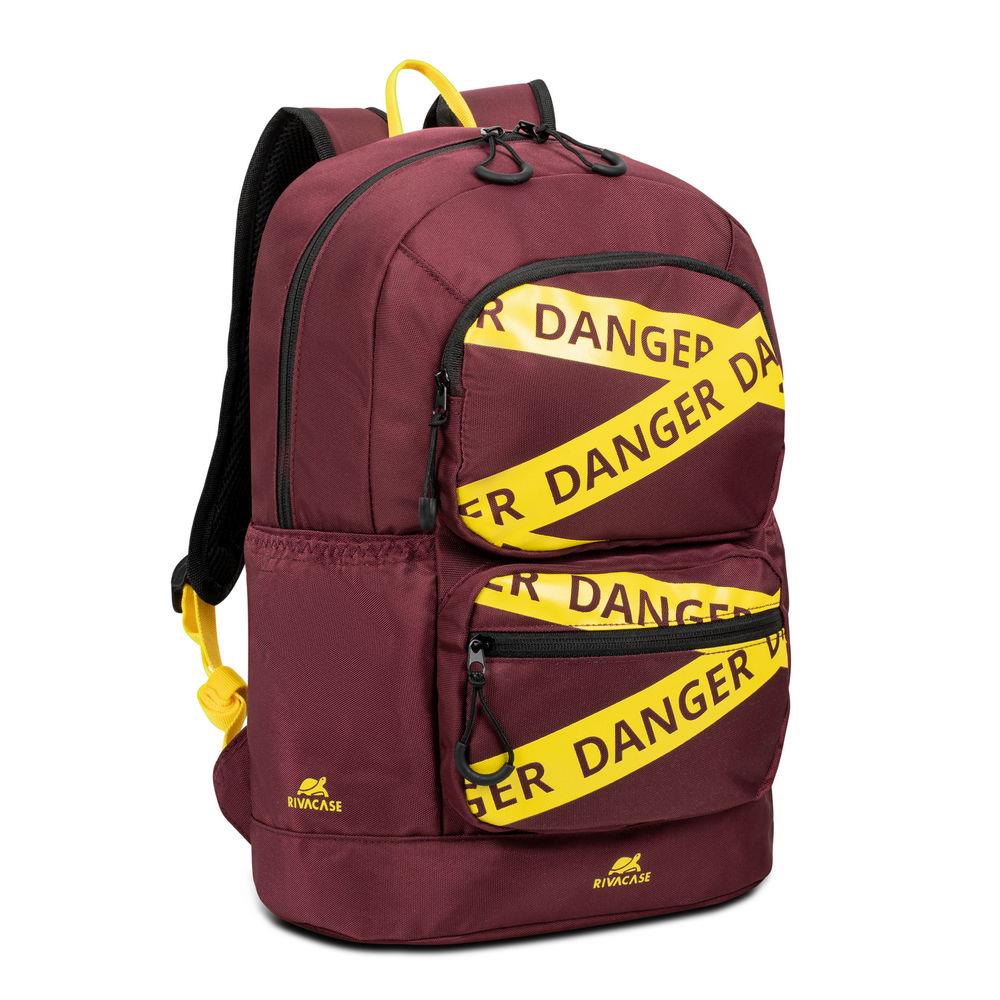 NB BACKPACK URBAN 14L 13.3"/5421 BURGUNDY RED RIVACASE  5421BURGUNDYRED 4260709010434