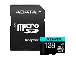 MEMORY MICRO SDXC 128GB W/AD./AUSDX128GUI3V30SA2-RA1 ADATA  AUSDX128GUI3V30SA2-RA1 4710273771335