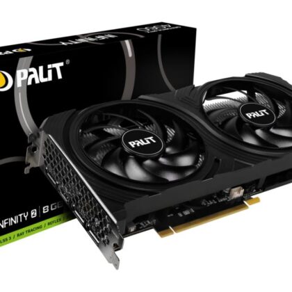 Graphics Card PALIT NVIDIA GeForce RTX 4060 8 GB GDDR6 128 bit PCIE 4.0 16x GPU 1830 MHz Dual Slot Fansink 2xHDMI 2xDisplayPort NE64060019P1-1070L  NE64060019P1-1070L 4710562244472