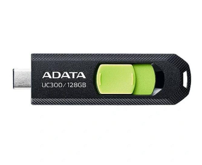 MEMORY DRIVE FLASH USB-C 128GB/ACHO-UC300-128G-RBK/GN ADATA  ACHO-UC300-128G-RBK/GN 4711085939135