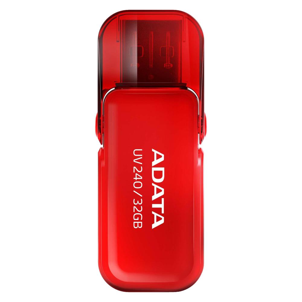 MEMORY DRIVE FLASH USB2 64GB/RED AUV240-64G-RRD ADATA  AUV240-64G-RRD 4711085943118