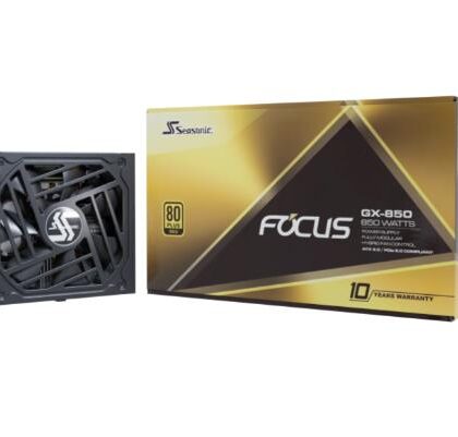 Power Supply SEASONIC FOCUS GX ATX 3.0 850 Watts Efficiency 80 PLUS GOLD MTBF 100000 hours FOCUS-GX-850-V4  FOCUS-GX-850-V4 4711173878438