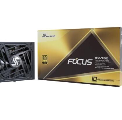 Power Supply SEASONIC FOCUS GX ATX 3.0 750 Watts Efficiency 80 PLUS GOLD MTBF 100000 hours FOCUS-GX-750-V4  FOCUS-GX-750-V4 4711173878445