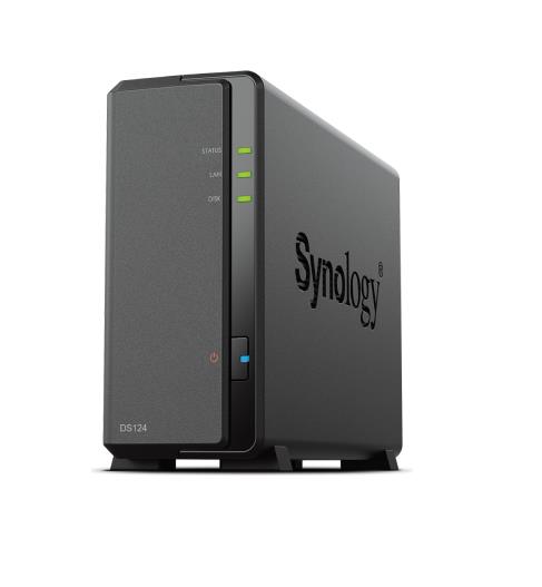 NAS STORAGE TOWER 1BAY/NO HDD DS124 SYNOLOGY  DS124 4711174725014