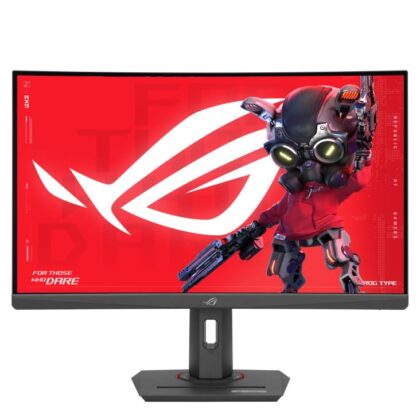 LCD Monitor ASUS ROG Strix XG27WCS 27" Gaming/Curved Panel VA 2560x1440 16:9 180Hz 1 ms Swivel Pivot Height adjustable Tilt 90LM09P1-B01370  90LM09P1-B01370 4711387400265