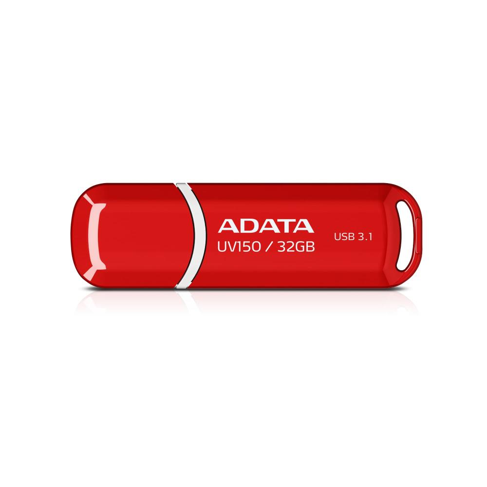 MEMORY DRIVE FLASH USB3.1 32GB/RED AUV150-32G-RRD ADATA  AUV150-32G-RRD 4713435797105