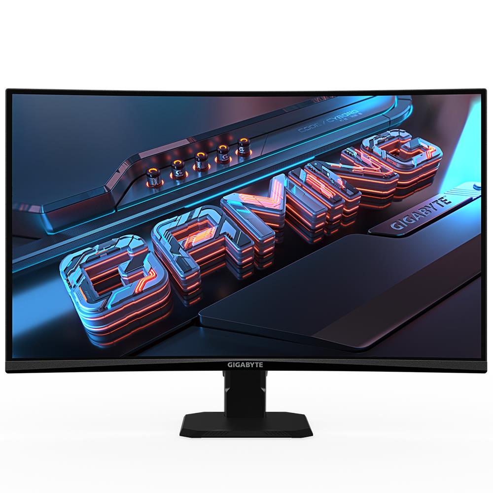 LCD Monitor GIGABYTE GS27FC Gaming Monitor 27" Gaming/Curved Panel VA 1920x1080 16:9 180Hz Matte 1 ms Tilt Colour Black GS27FCEK  GS27FC EK 4719331854317