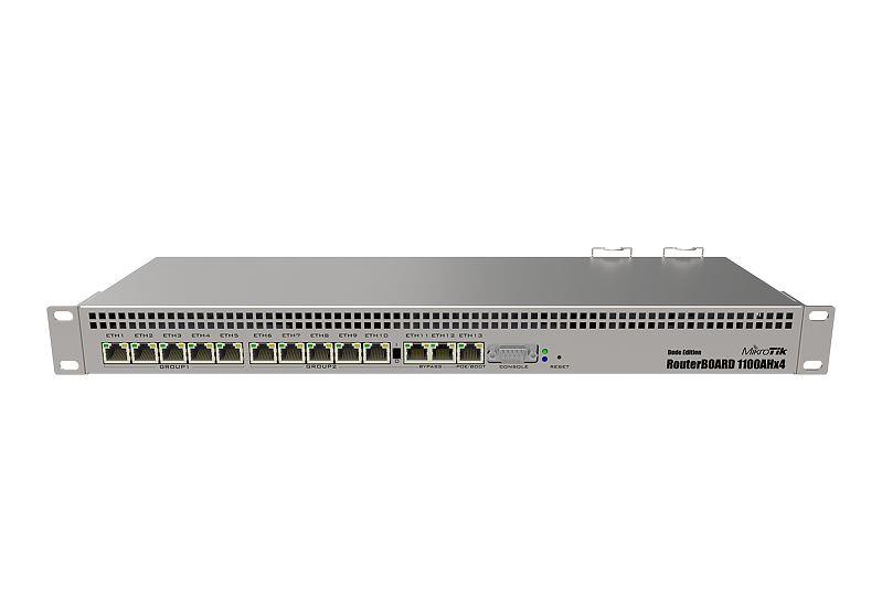 NET ROUTER 10/100/1000M 13PORT/DUDE RB1100DX4 MIKROTIK  RB1100DX4 4752224002648