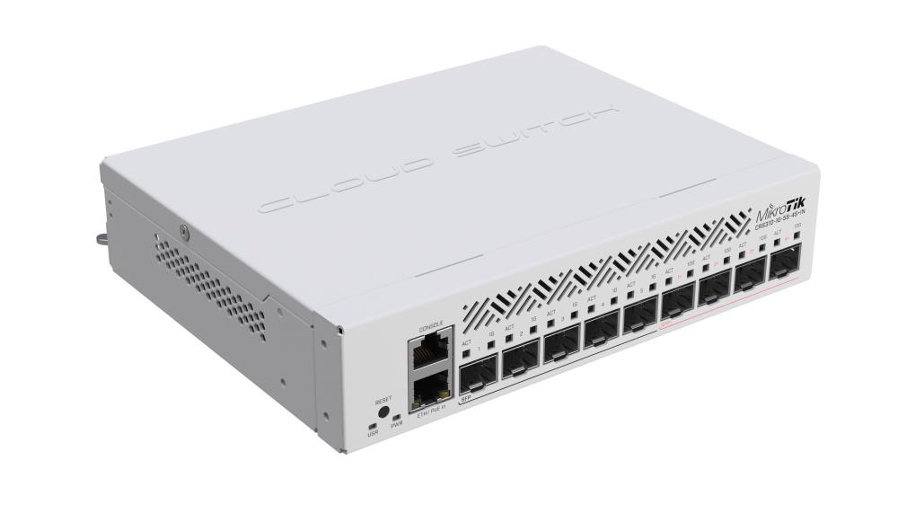 Switch MIKROTIK CRS310-1G-5S-4S+IN Type L3 5 4 2 PoE ports 1 CRS310-1G-5S-4S+IN  CRS310-1G-5S-4S+IN 4752224007827