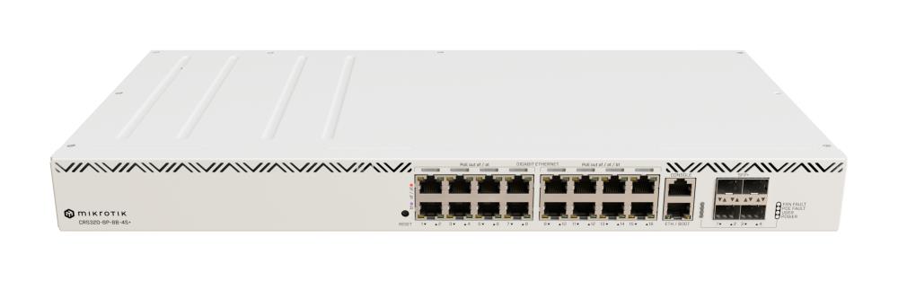 Switch MIKROTIK CRS320-8P-8B-4S+RM 17x10Base-T / 100Base-TX / 1000Base-T 4xSFP+ CRS320-8P-8B-4S+RM  CRS320-8P-8B-4S+RM 4752224008831