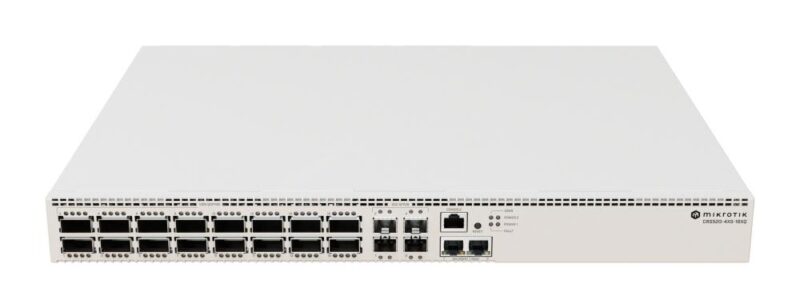 Switch MIKROTIK CRS520-4XS-16XQ-RM Desktop/pedestal 16xQSFP28 4xSFP28 1xConsole CRS520-4XS-16XQ-RM  CRS520-4XS-16XQ-RM 4752224009265