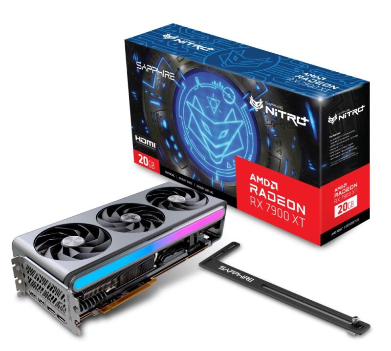 Graphics Card SAPPHIRE AMD Radeon RX 7900 XT 20 GB GDDR6 384 bit PCIE 4.0 16x Active 2xHDMI 2xDisplayPort 11323-01-40G  11323-01-40G 4895106293342