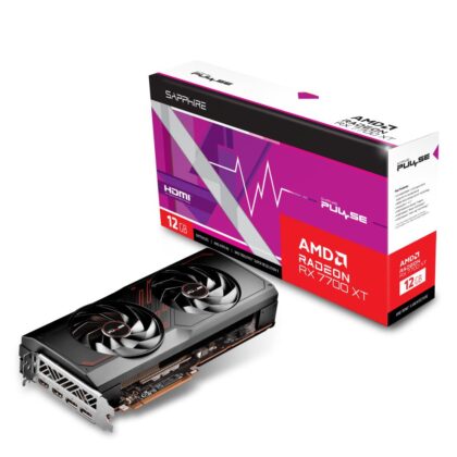 Graphics Card SAPPHIRE AMD Radeon RX 7700 XT 12 GB GDDR6 192 bit PCIE 4.0 16x 2xHDMI 2xDisplayPort 11335-04-20G  11335-04-20G 4895106294288